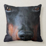 LifeLike Doberman American Mojo Pillow pillows