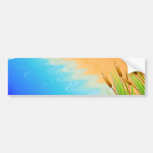 Lifes a Beach Bumper Stickers