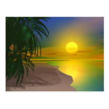 Life's a Sunny Beach Post Card