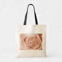 Light Apricot Save the Date Canvas Bag