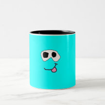 Light Blue Clay Friend Mug