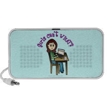 Light Computer Girl Travelling Speaker