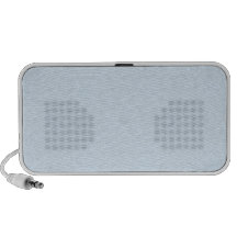 Light cyan texture iPod speaker