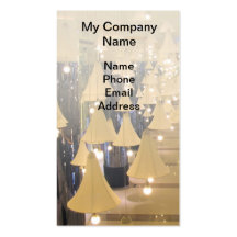 Light Fixtures and Lamp Shades Business Card Templates