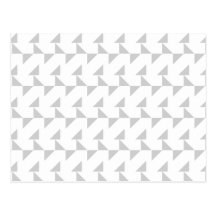 Light Grey and White Geometric Abstract Pattern. Postcards