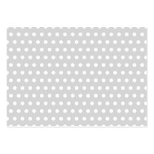 Light Grey and White Polka Dot Pattern. Business Card Template