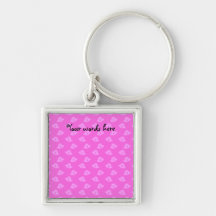 Light pink christmas bells key chains