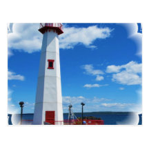 Lighthouse Art Postcard