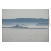Lighthouse greeting card