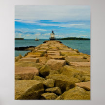 Lighthouse in Maine Posters