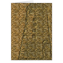 Lighthouse Mosaic Greeting Card