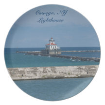 Lighthouse on Lake Ontario Dinner Plates