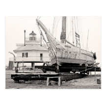 Lighthouse & Skipjack Postcards