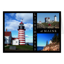 Lighthouses of Maine Greeting Cards