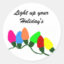 Lights, Light up your Holiday's stickers