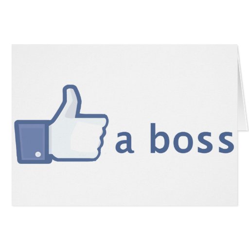 Like A Boss card