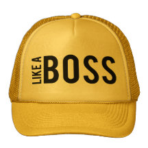 LIKE a BOSS Mesh Hats