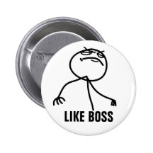 Like a Boss Pins