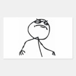 Like a Boss Rectangular Stickers