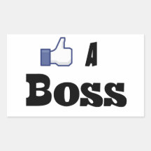 Like A Boss Sticker