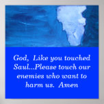 LIKE YOU TOUCHED SAUL PRINT