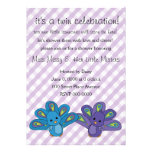 Lil' Baby Peacock Invite