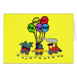 Lil Choo Choo Train Birthday Card