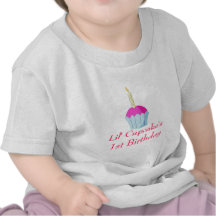Lil' Cupcake's1st Birthday Shirts