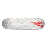 Lil Jon "Crunk Ain't Dead" White Red skateboards