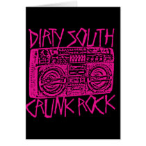 Lil Jon "Dirty South Boombox Pink" cards