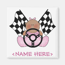 Lil Race Winner Baby Girl - Ethnic Magnets