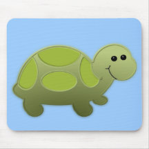 Lil turtle mouse pads