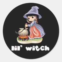 Lil Witch Stickers