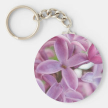 Lilac Bloom In Early Spring Key Chain