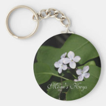 Lilac Flowers Keychain