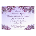 Lilac Wedding Brunch Personalized Invitation