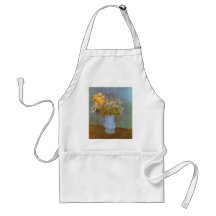 Lilacs, Daisies and Anemones by Vincent van Gogh Apron
