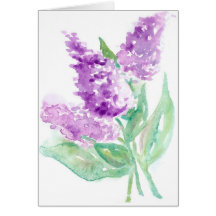 Lilacs Greeting Card