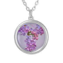 Lilacs in Springtime Pendant