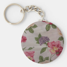 Lilacs & Roses Key Chain