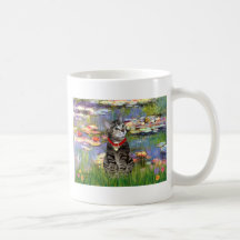 Lilies #2 - Tabby Tiger Cat 31 Coffee Mugs