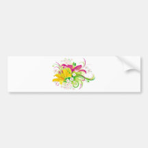 Lilies Bumper Stickers