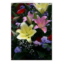 Lilies Greeting Card