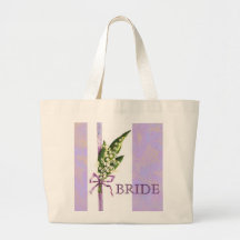 Lilly of the Valley BRIDE tote bag