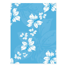 Lilly Pattern Postcard