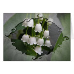 Lily Of The Valley Birthday Card