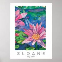 lily pad poster