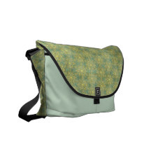 Lime Green Retro Commuter Bags
