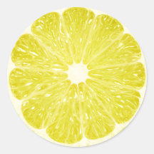 Lime Slice Stickers