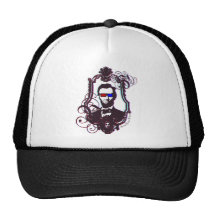 Lincoln in 3D Glasses Hat